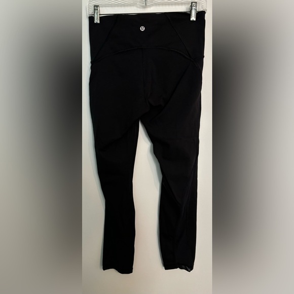 lululemon Train Times 7/8 Pant *25" Womens Black Sz 8 full-on luxtreme lycra - Picture 3 of 5